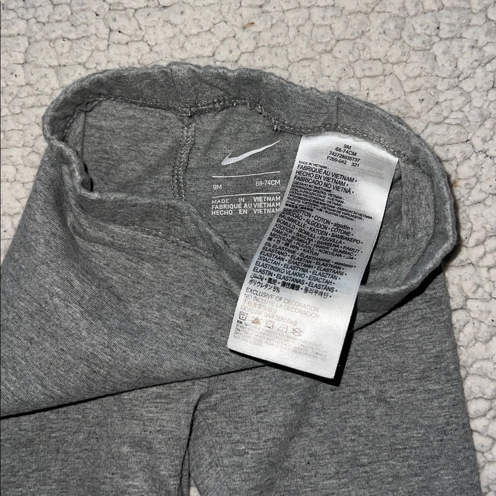 Nike White and Gray Kids Matching Set